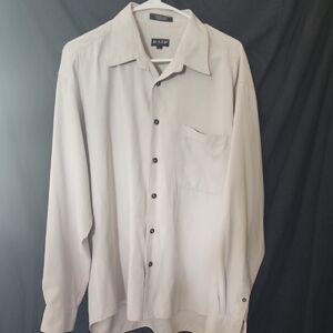 KAID Light Beige Button-Up Shirt
